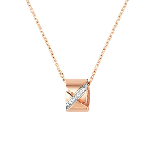 [Max Jewelry ]LIENS EVIDENCE DIAMOND NECKLACE