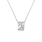 [Plus&Max]LIENS EVIDENCE DIAMOND PAVED NECKLACE