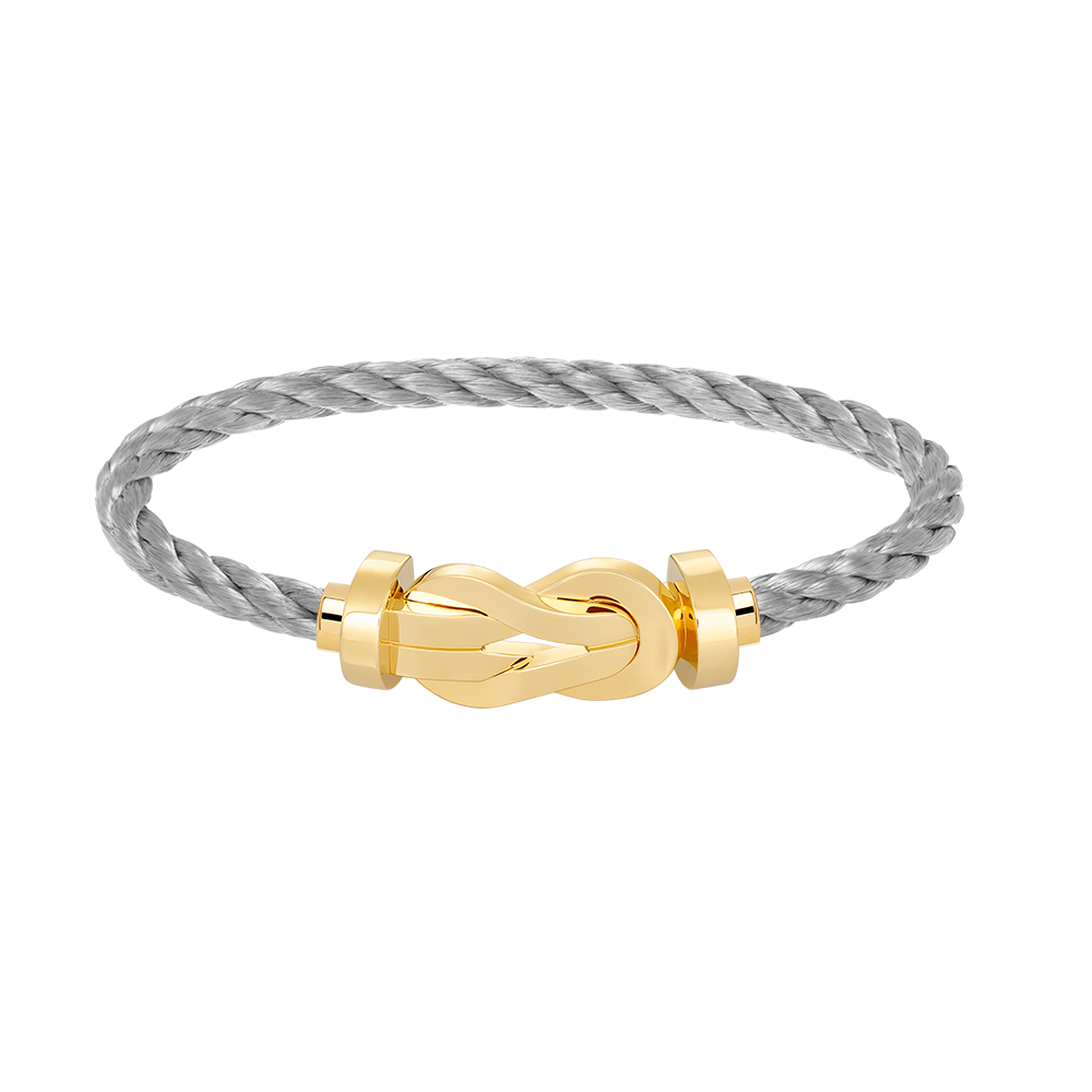[Max Jewelry ]CHANCE LARGE 8 FIGURE BUCKLE NO DIAMOND BRACELET GOLD