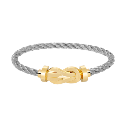 [Max Jewelry ]CHANCE LARGE 8 FIGURE BUCKLE NO DIAMOND BRACELET GOLD