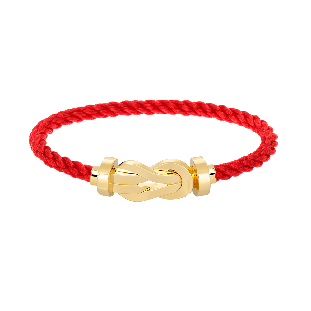 [Max Jewelry ]CHANCE LARGE 8 FIGURE BUCKLE NO DIAMOND BRACELET GOLD