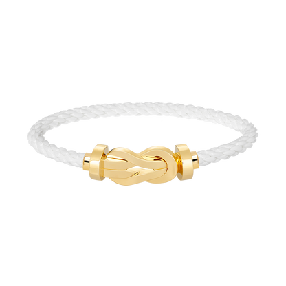 [Max Jewelry ]CHANCE LARGE 8 FIGURE BUCKLE NO DIAMOND BRACELET GOLD