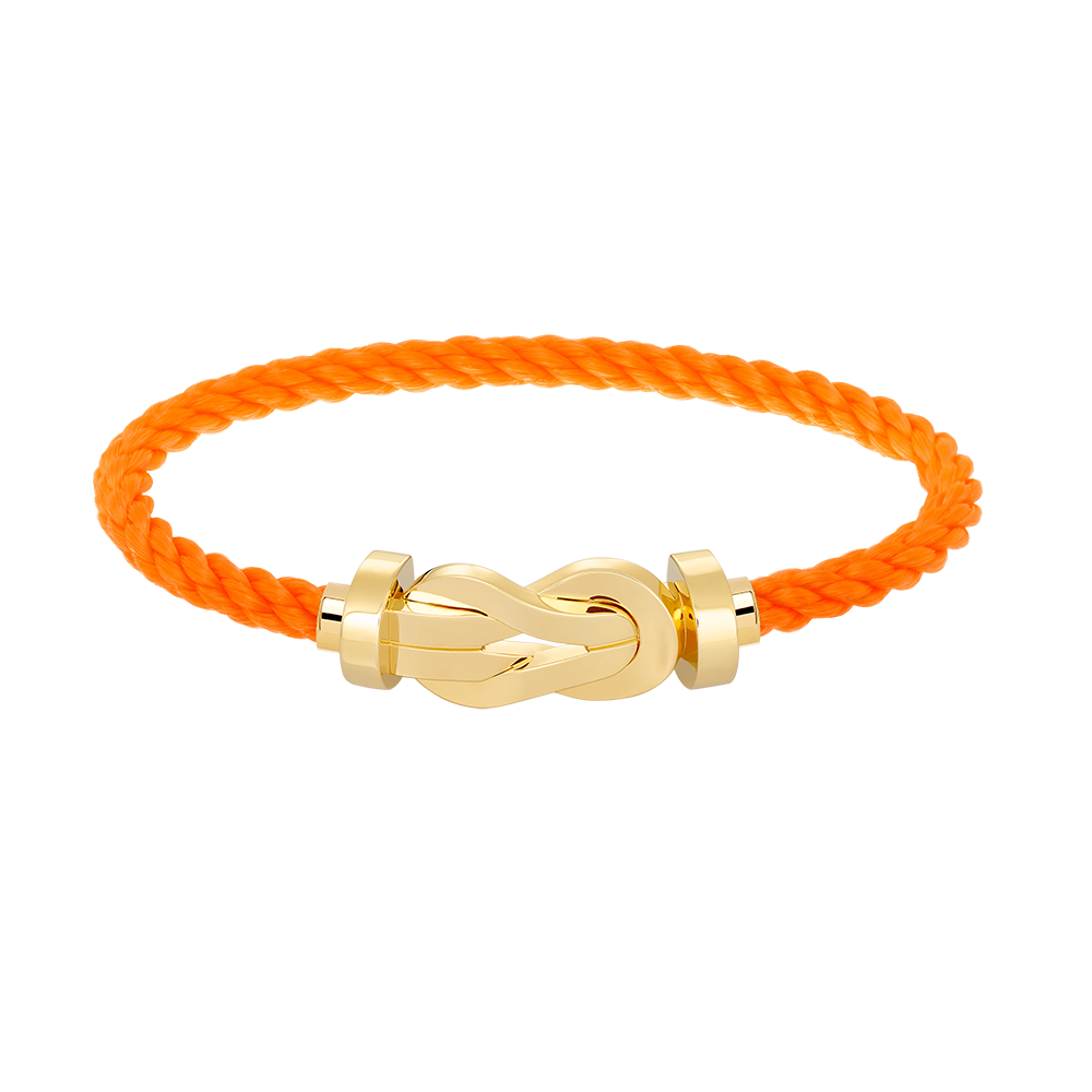[Max Jewelry ]CHANCE LARGE 8 FIGURE BUCKLE NO DIAMOND BRACELET GOLD