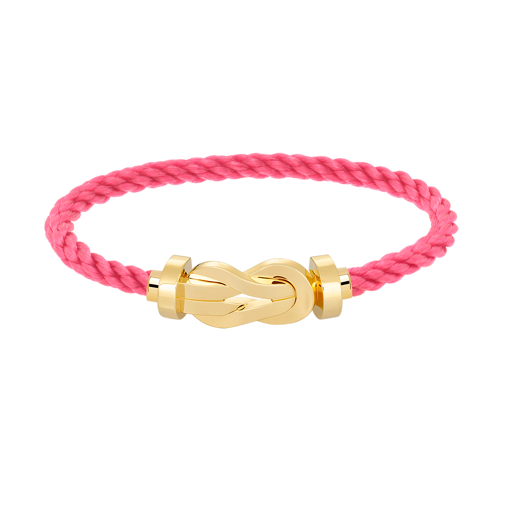 [Max Jewelry ]CHANCE LARGE 8 FIGURE BUCKLE NO DIAMOND BRACELET GOLD