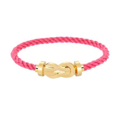 [Max Jewelry ]CHANCE LARGE 8 FIGURE BUCKLE NO DIAMOND BRACELET GOLD