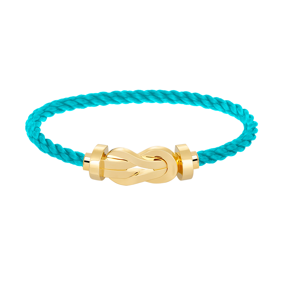 [Max Jewelry ]CHANCE LARGE 8 FIGURE BUCKLE NO DIAMOND BRACELET GOLD