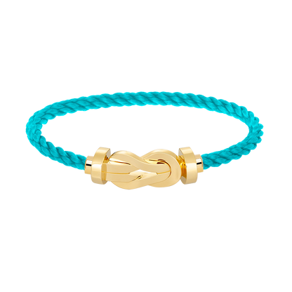 [Max Jewelry ]CHANCE LARGE 8 FIGURE BUCKLE NO DIAMOND BRACELET GOLD