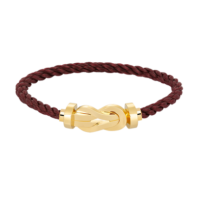 [Max Jewelry ]CHANCE LARGE 8 FIGURE BUCKLE NO DIAMOND BRACELET GOLD