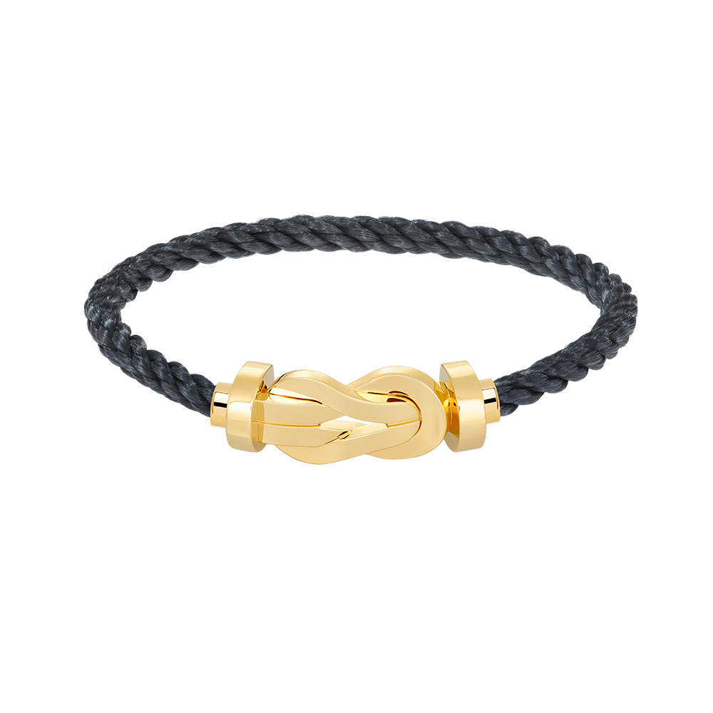 [Max Jewelry ]CHANCE LARGE 8 FIGURE BUCKLE NO DIAMOND BRACELET GOLD