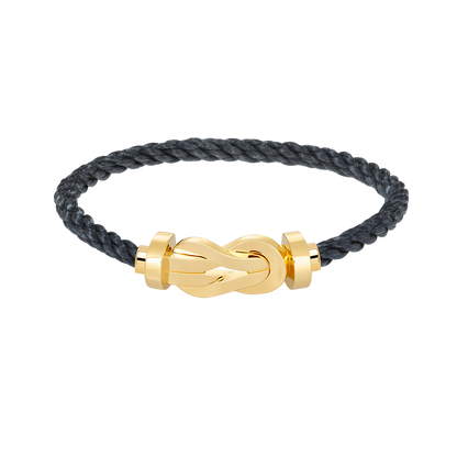 [Max Jewelry ]CHANCE LARGE 8 FIGURE BUCKLE NO DIAMOND BRACELET GOLD