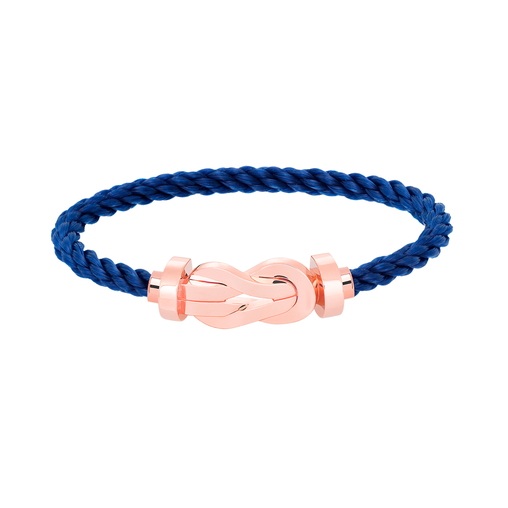 [Max Jewelry ]CHANCE LARGE 8 FIGURE BUCKLE NO DIAMOND BRACELET ROSE GOLD
