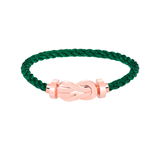 [Max Jewelry ]CHANCE LARGE 8 FIGURE BUCKLE NO DIAMOND BRACELET ROSE GOLD