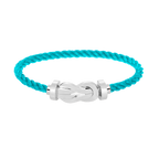 [Plus&Max]CHANCE LARGE 8 FIGURE BUCKLE NO DIAMOND BRACELET SILVER