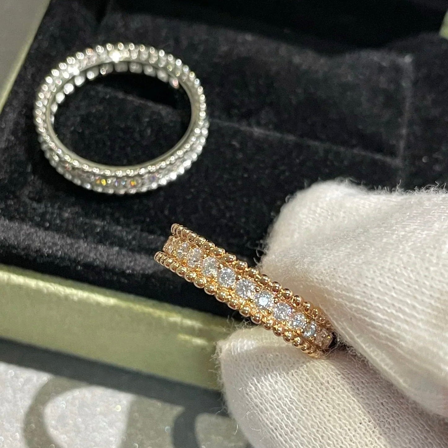 [Max Jewelry ]PERLEE DIAMOND ROSE GOLD RING