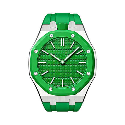 [Plus&Max]ROYAL OAK POP EXCLUSIVE STEEL CASE & SILICONE STRAP