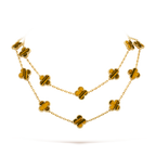[Plus&Max]CLOVER 20 MOTIFS TIGER EYE ROSE GOLD