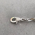 [Plus&Max]LUCKY CLOVER 5-MOTIF BRACELET - BLACK OXNY COLLECTION
