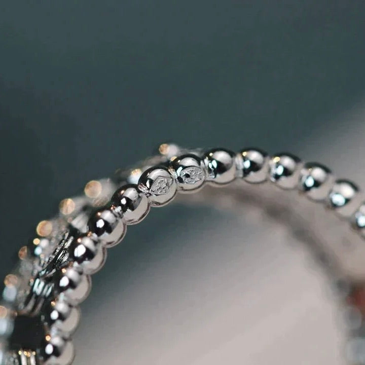 [Max Jewelry ]CLOVER KALEIDOSCOPE RING 10MM