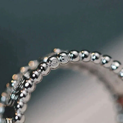[Max Jewelry ]CLOVER KALEIDOSCOPE RING 10MM