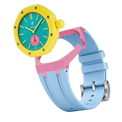 [Plus&Max]Royal Oak Pop Exclusive Bioceramic Case & Silicone Strap Mix Color
