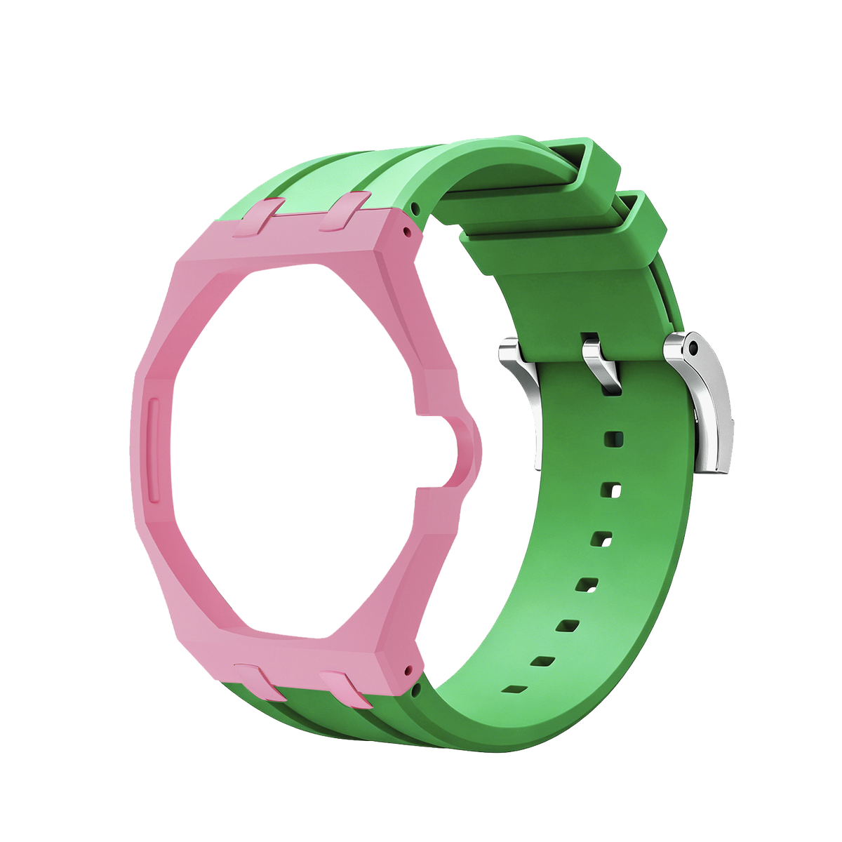 [Plus&Max]Royal Oak Pop Exclusive Bioceramic Case & Silicone Strap Mix Color