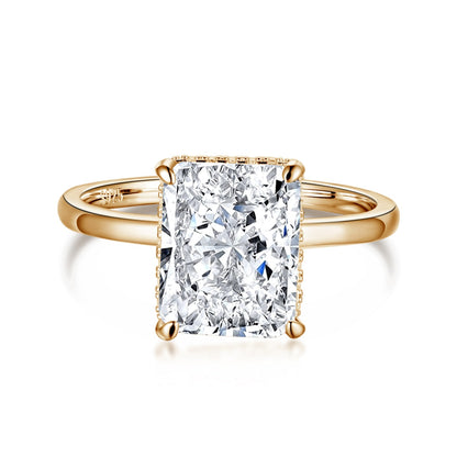 [Max Jewelry ]4.0 Carat Ornate Enchanting Radiand Cut Banquet Ring