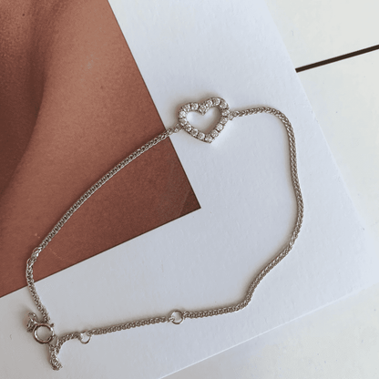 [Max Jewelry ]Heart Shape Lover Bracelet