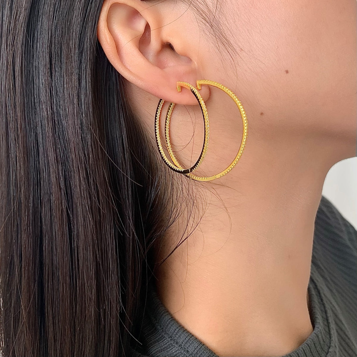 [Max Jewelry ]Popular Large Hoop Earrings