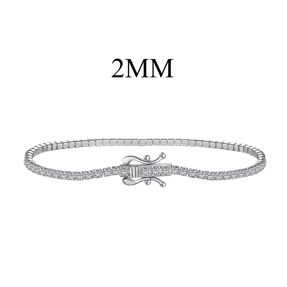 [Max Jewelry ]Radiant Colorful Round Cut Party Bracelet
