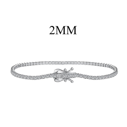 [Max Jewelry ]Radiant Colorful Round Cut Party Bracelet