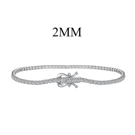 [Max Jewelry ]Radiant Colorful Round Cut Party Bracelet