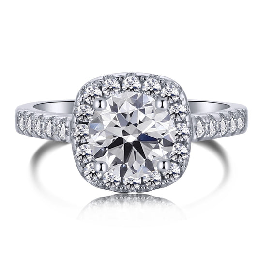 [Max Jewelry ]Dazzling Resplendent Round Cut Wedding Ring