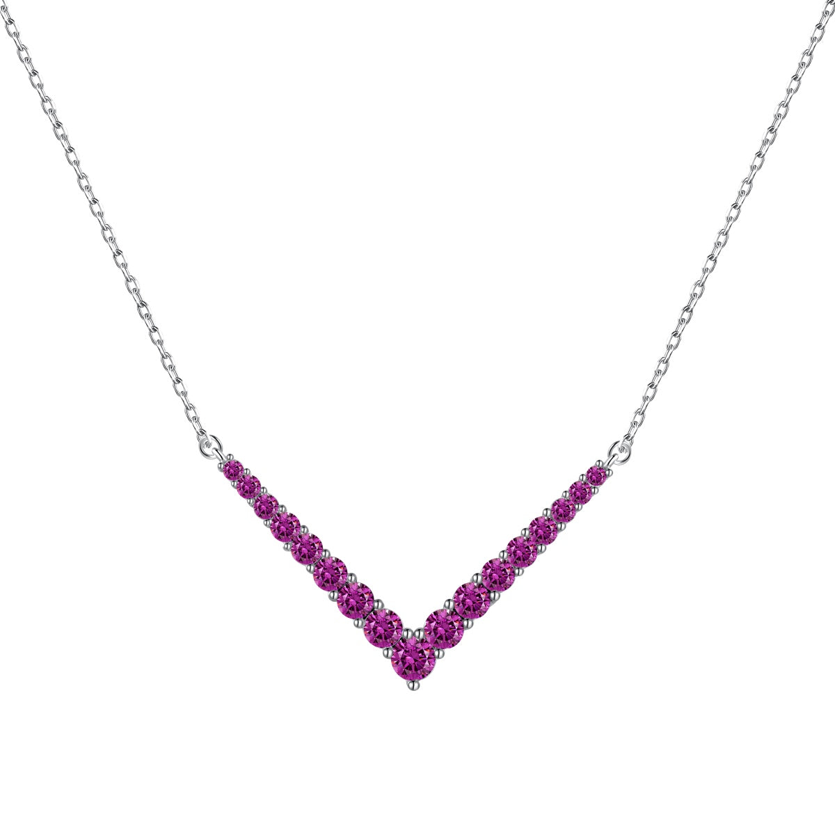 [Max Jewelry ]Ornate Round Cut Necklace
