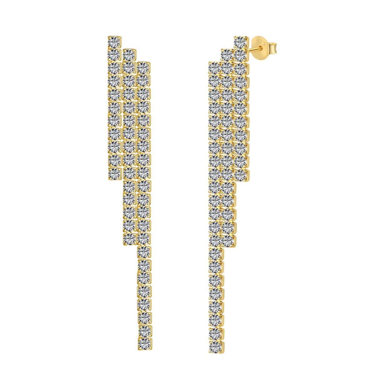 [Max Jewelry ]Luxurious Dainty Banquet Earrings