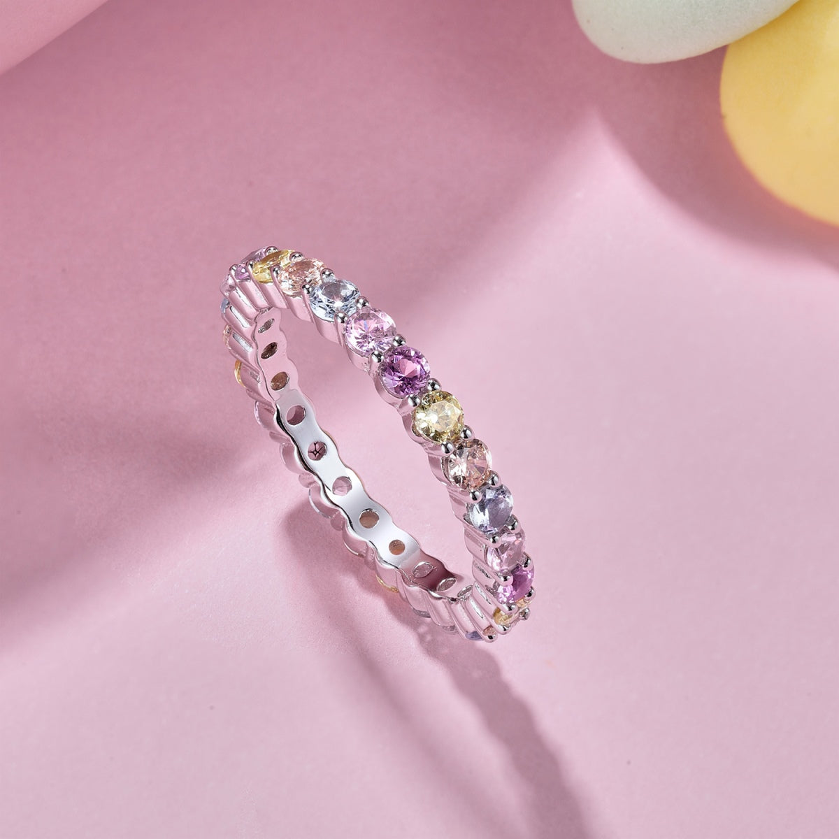[Max Jewelry ]Dazzling Resplendent Round Cut Party Ring