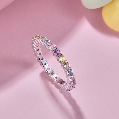[Max Jewelry ]Dazzling Resplendent Round Cut Party Ring