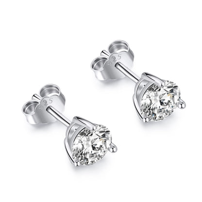 [Max Jewelry ]Dainty Round Shape Earrings