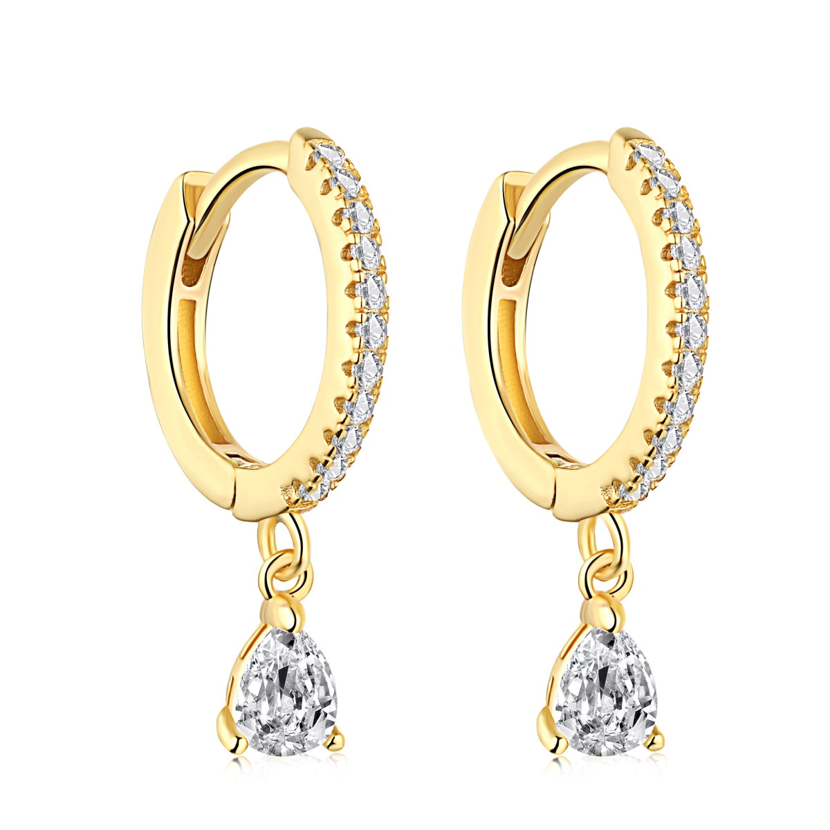 [Max Jewelry ]Luxurious Geometric Drop Earrings