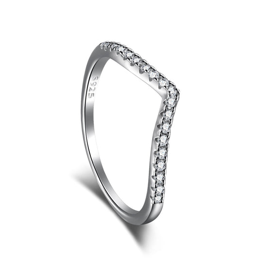 [Max Jewelry ]Elaborate Tennis Band Ring