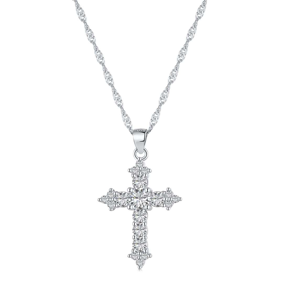 [Max Jewelry ]Delicate Cross Shape Necklace