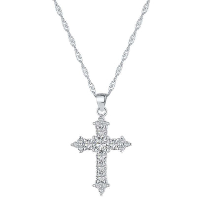 [Max Jewelry ]Delicate Cross Shape Necklace