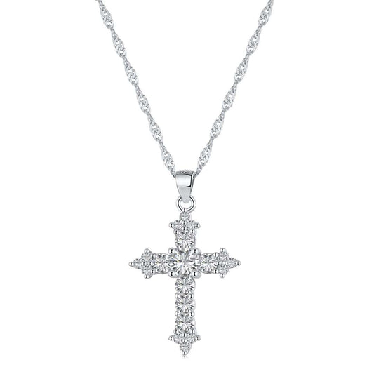 [Max Jewelry ]Delicate Cross Shape Necklace