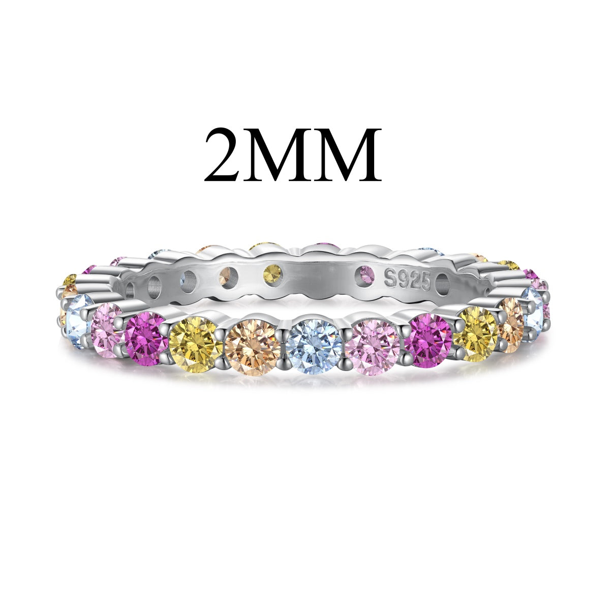 [Max Jewelry ]Dazzling Resplendent Round Cut Party Ring