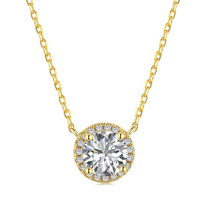 [Max Jewelry ]Luxurious Round Cut Necklace