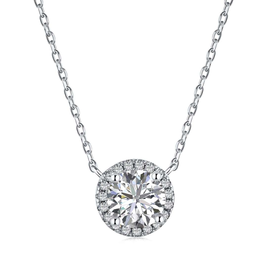 [Max Jewelry ]Luxurious Round Cut Necklace