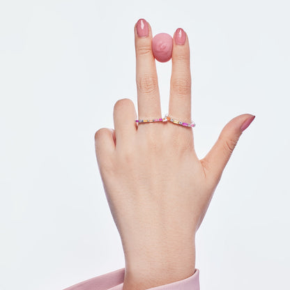 [Max Jewelry ]Exquisite Multicolored Emerald Cut Daily Ring