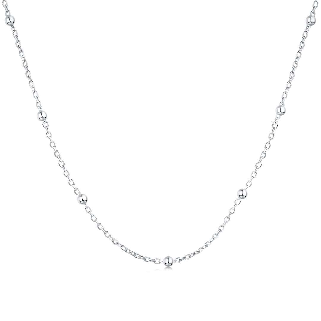 [Max Jewelry ]Small Bead Clavicle Chain Simple Necklace