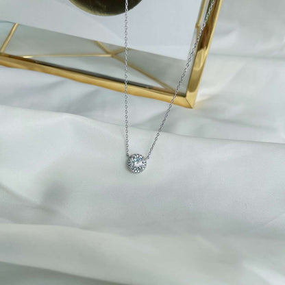[Max Jewelry ]Luxurious Round Cut Necklace