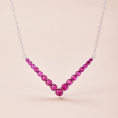 [Max Jewelry ]Ornate Round Cut Necklace