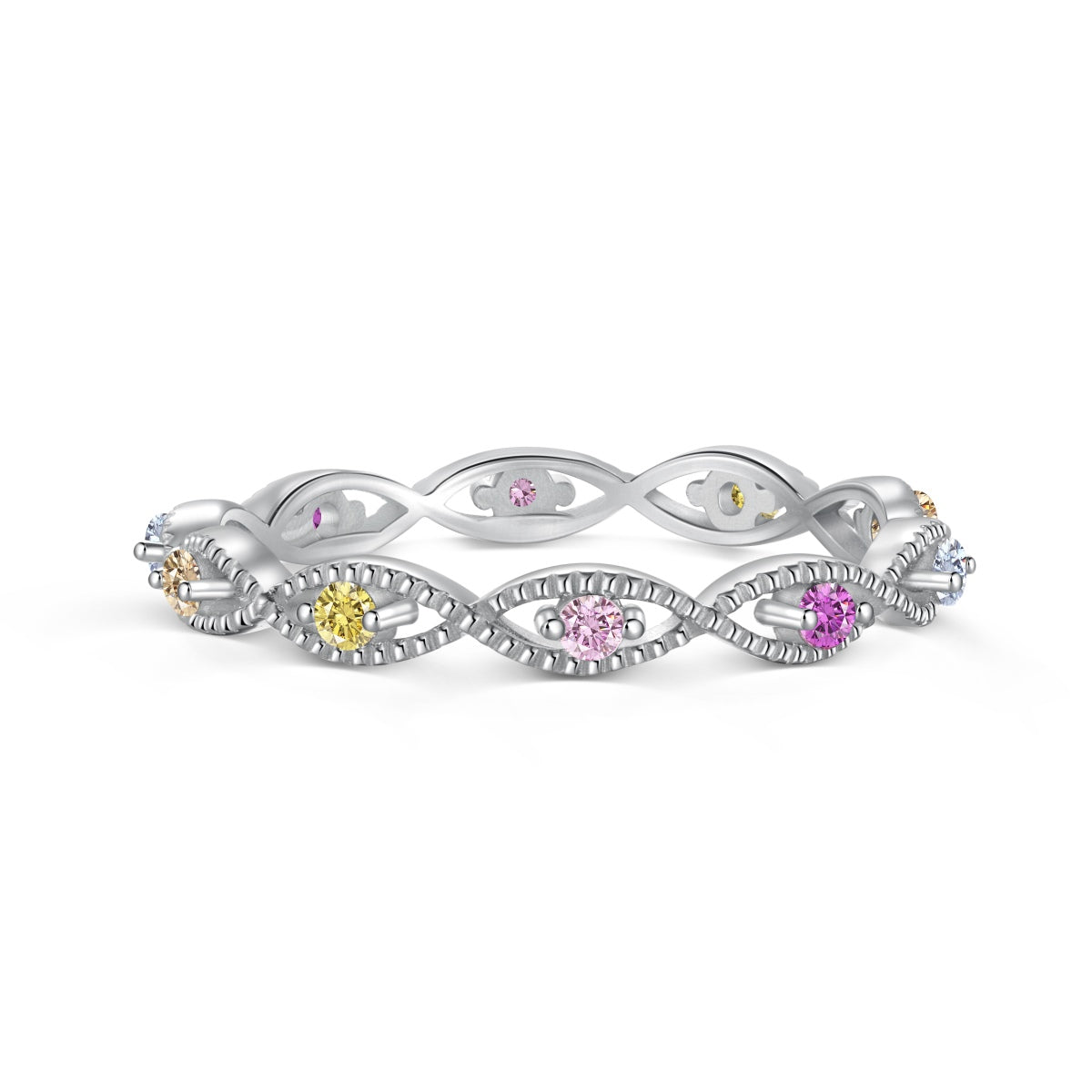 [Max Jewelry ]Elegant Energetic Round Cut Daily Ring